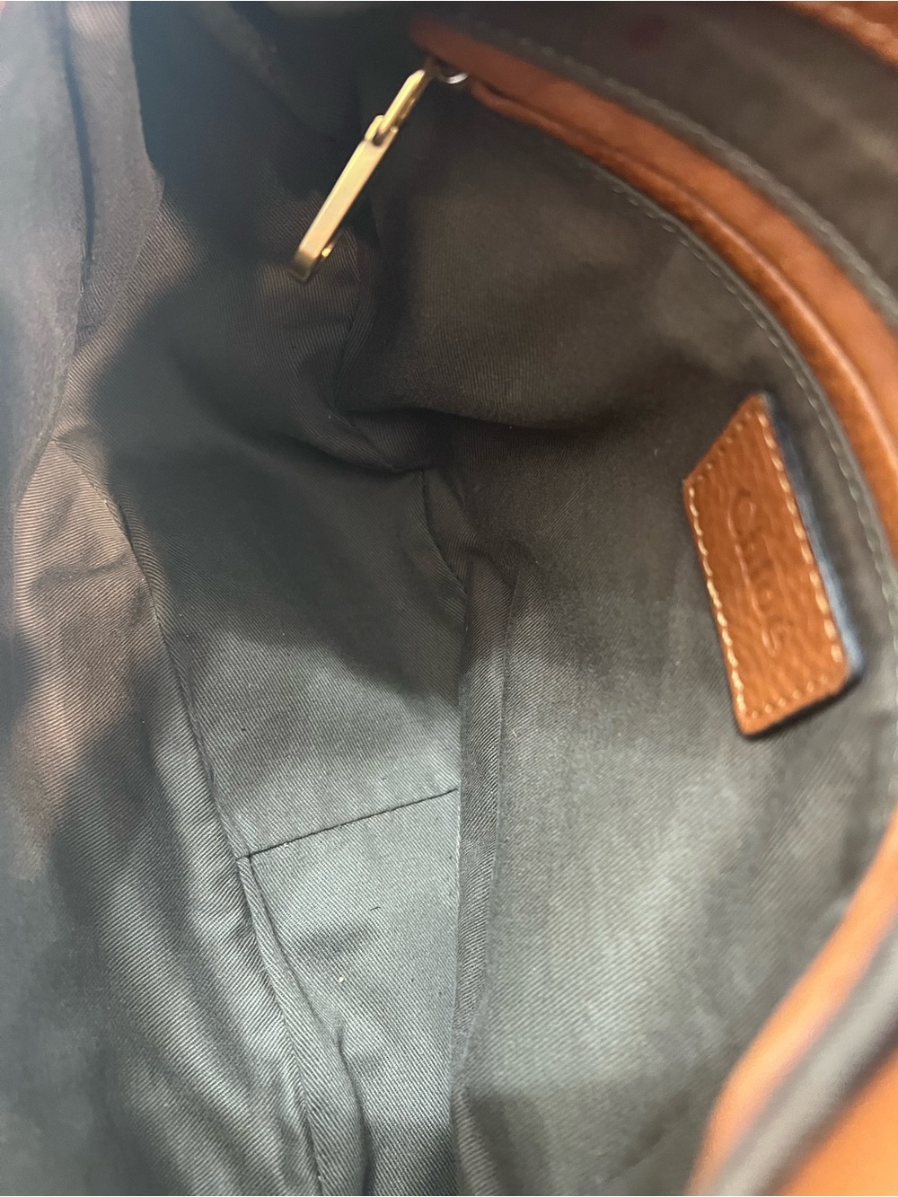 Chloe - Marcie Saddle Bag, Very Good Condition, leather and interior like new! - Picture 4 of 12